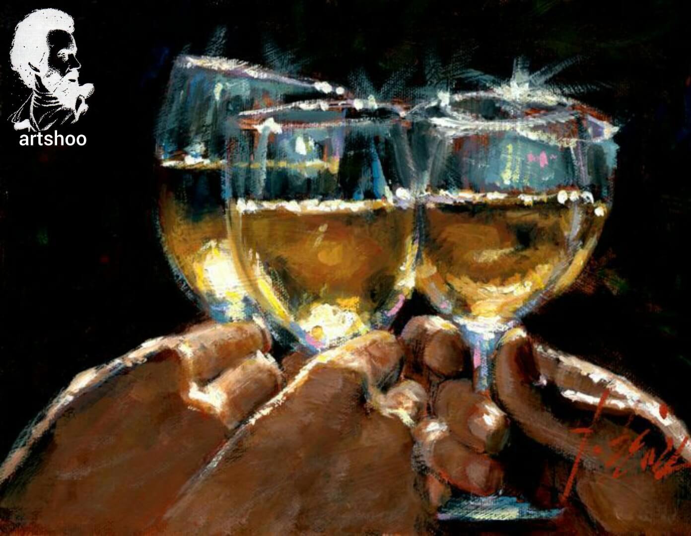 آموزش نقاشی رنگ روغن